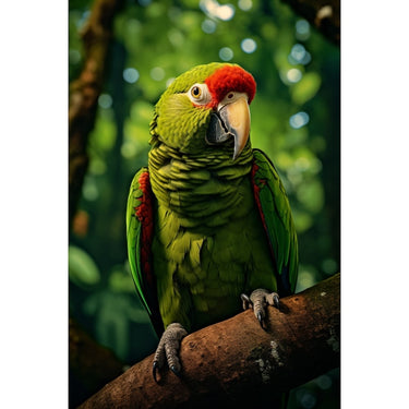 Eclectus Parrot Canvas